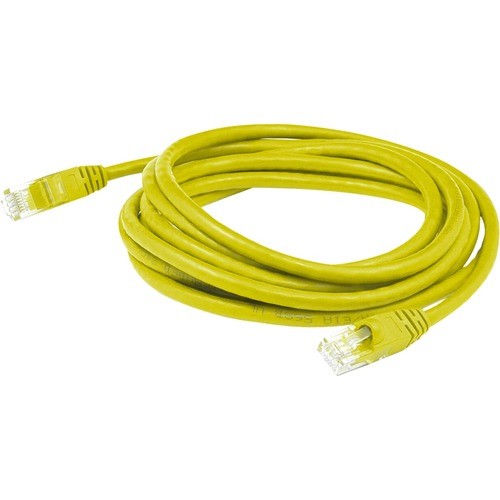 Addon ADD-6FCAT6S-YW Cables Addon 6ft Yellow Cat 6 Shielded Pvc Ethernet Cable Snagless Bubble Boot Rj-45 M/m - 6 Ft Category 6  Add6fcat6syw 821456173755