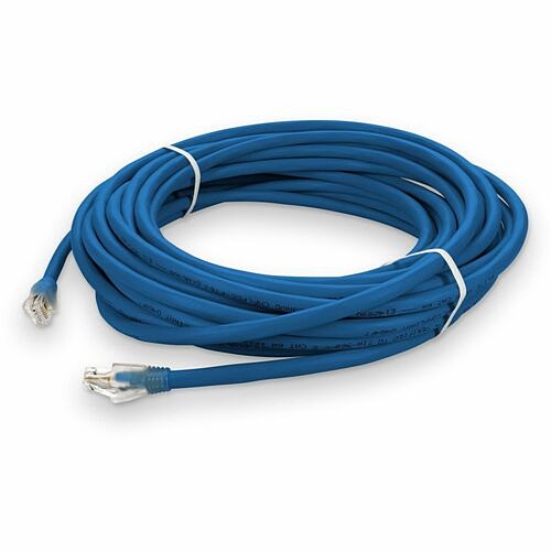 Addon ADD-15FCAT6AP-BE Cables Addon 15ft Rj-45 (male) To Rj-45 (male) Blue Straight Cat6a Utp Plenum Copper Cable - 15 Ft Category Add15fcat6apbe 195285023360