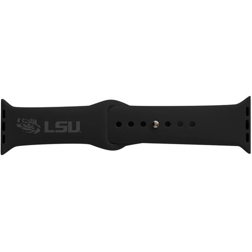 Centon Electronics OC-LSU-ABAA00A Straps Otm Louisiana State University Silicone Apple Watch Band, Classic - Adjustable - Pin-and-tuck Attach Oclsuabaa00a 731969883860