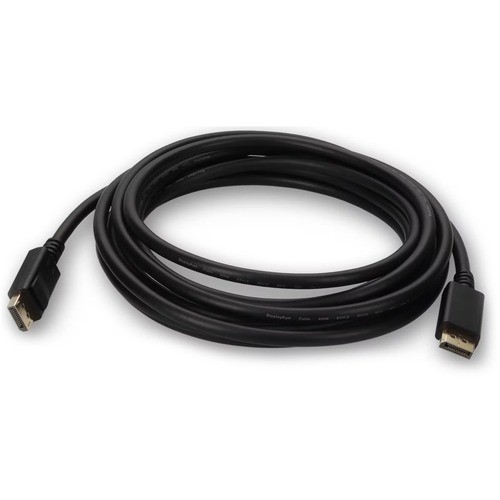 Addon DP2DP14MM8K15 Cables 15ft Displayport Male 1.4 To Displayport 1.4 Male Black Adapter Cable - 15 Ft Displayport A/v Cable  195285026316