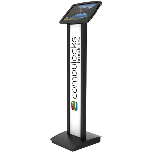 Maclocks 140B510GOSB Stands & Cabinets Compulocks Surface Pro/go Enclosure Brandable Floor Stand - Space Brandme - Up To 10.5" Screen Suppo 819472027558