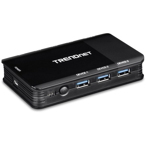 Trendnet TK-U404 USB/Firewire Adapters Trendnet 4 Computer 4-port Usb 3.1 Sharing Switch, Tk-u404, 4 X Usb 3.1 For Computers, 4 X Usb 3.1 F Tku404 710931170245