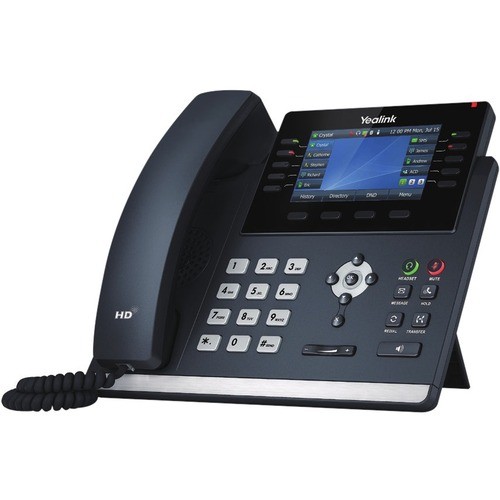 Yealink SIP-T46U IP Phones Yealink T46u Ip Phone - Corded - Corded - Wall Mountable - Classic Gray - 16 X Total Line - Voip Lcd Sipt46u 841885102980
