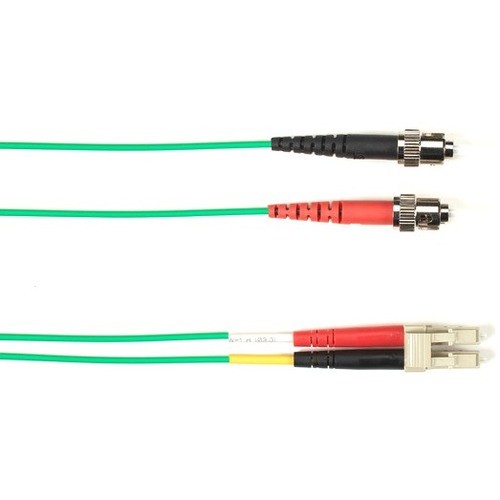 Black Box FOCMPM4-005M-STLC-GN Cables Black Box Fiber Optic Duplex Patch Network Cable - 16.40 Ft Fiber Optic Network Cable For Network De Focmpm4005mstlcgn 822088180760