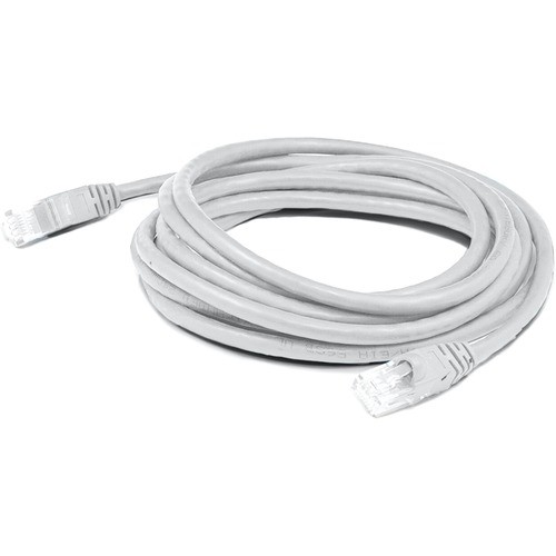 Addon ADD-100FCAT6-WE Cables Addon 100ft White Cat 6 Pvc Ethernet Cable Snagless Bubble Boot Rj-45 M/m - 100 Ft Category 6 Networ Add100fcat6we 821456750420