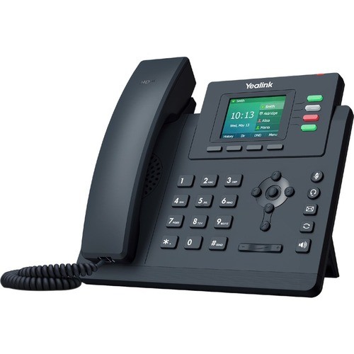 Yealink SIP-T33G IP Phones Yealink T33g Ip Phone - Corded/cordless - Corded - Wall Mountable, Desktop - Classic Gray - 4 X Tota Sipt33g 841885104878