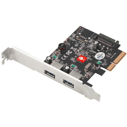 Siig JU-P20912-S2 USB/Firewire Adapters Siig Usb 3.1 2 Port Pcie Host Adapter - Type A - 10gb/s Transfer Rate (ju-p20912-s2) Jup20912s2 662774044118