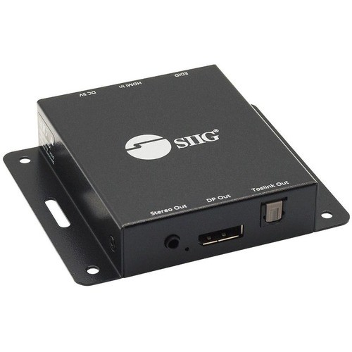 Siig CE-H26A11-S1 Video Capturing Cards Siig Hdmi 2.0 To Displayport 1.2 Converter With Audio Extractor - Compliant With Hdcp 1.4/2.2 - 18gb Ceh26a11s1 662774043920