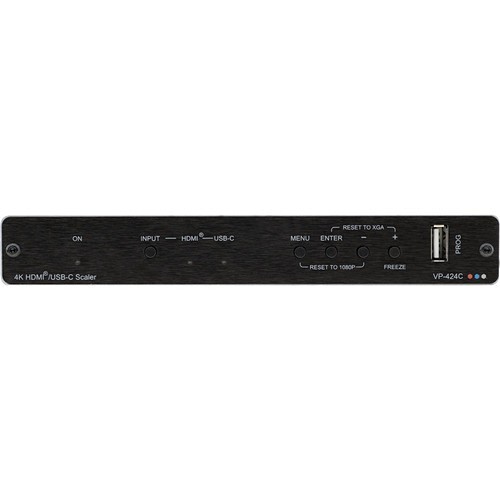 Kramer Electronics VP-424C Video Capturing Cards Kramer 18g 4k Hdmi Proscale Digital Scaler With Hdmi And Usb-c Inputs - Functions: Video Scaling - H Vp424c 
