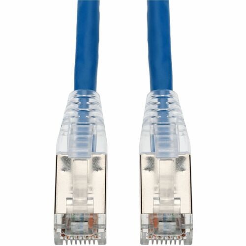 Addon ADD-40FCAT6S-BE Cables Addon 40ft Blue Cat 6 Shielded Pvc Ethernet Cable Snagless Bubble Boot Rj-45 M/m - 40 Ft Category 6  Add40fcat6sbe 821456170525