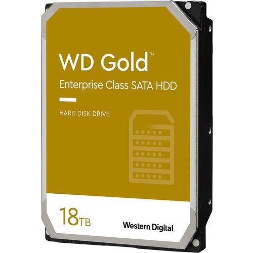 Western Digital WD181KRYZ-20PK Hard Drives Wd Gold Wd181kryz 18 Tb Hard Drive - 3.5" Internal - Sata (sata/600) - Server, Storage System Device Wd181kryz20pk 0718037875804