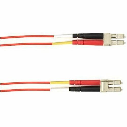 Black Box FOCMRM4-001M-LCLC-RD Cables Black Box Colored Fiber Om4 50/125 Multimode Fiber Optic Patch Cable - Ofnr Pvc - 3.28 Ft Fiber Opti Focmrm4001mlclcrd 822088216247