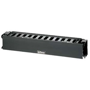 Panduit WMPHF2E Cable Management Panduit Patchlink Horizontal Cable Manager - Cable Manager - Black - 2u Rack Height (wmphf2e) 074983376476