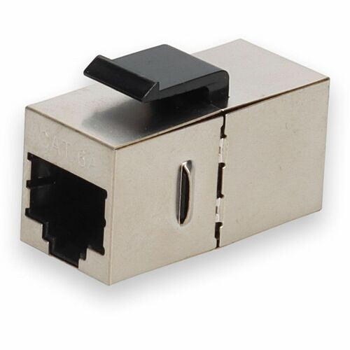 Addon ADD-C6AFCP-MT Connector Adapters Addon Rj-45 (female) To Rj-45 (female) Cat6a Ftp Copper Connector - 1 Pack - Rj-45 Network Female -  Addc6afcpmt 195285065889