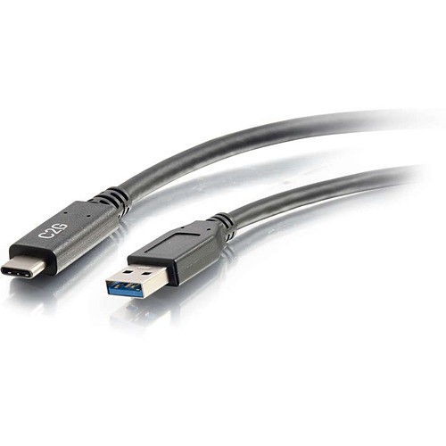 C2g 28831 Cables C2g - 3 Ft Usb/usb-c Data Transfer Cable For Notebook, Smartphone, Tablet - 5 Gbit/s - Nickel Plated 757120288312