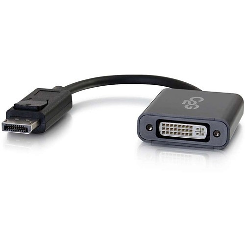 C2g 54317 Cables C2g Displayport To Dvi Adapter -displayport To Dvi-d Active Converter - Black - 8" Displayport/dvi V 757120543176