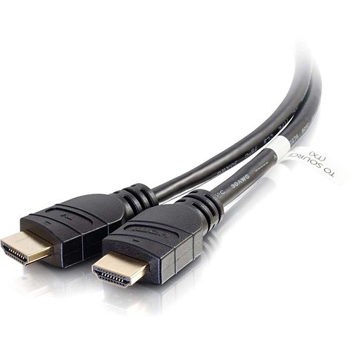 C2g 41415 Cables C2g 50ft (15.2m) Active High Speed Hdmiandreg; Cable 4k 60hz - In-wall Cl3-rated - 50 Ft Hdmi A/v Cabl 757120414155