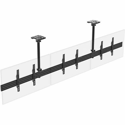 Monoprice 39664 Mounting Kits Monoprice Commercial 39664 Ceiling Mount For Menu Board, Tv, Display - Black - Landscape/portrait -  889028138465