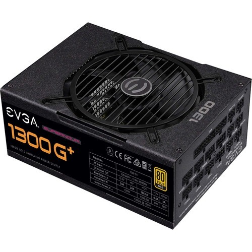 Evga 220-GP-1300-X1 Power Supplies Evga Supernova 1300 G+ 1300w Power Supply - Internal - 120 V Ac, 230 V Ac Input - 3.3 V Dc, 5 V Dc,  220gp1300x1 843368052522
