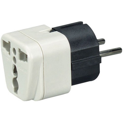 Black Box MC167A Power Plugs (Notebook) Black Box Power Plug - 1 X 2p Plug - 1 X 3p Receptacle - 120 V Ac, 230 V Ac - Taa Compliant (mc167a) 822088068648