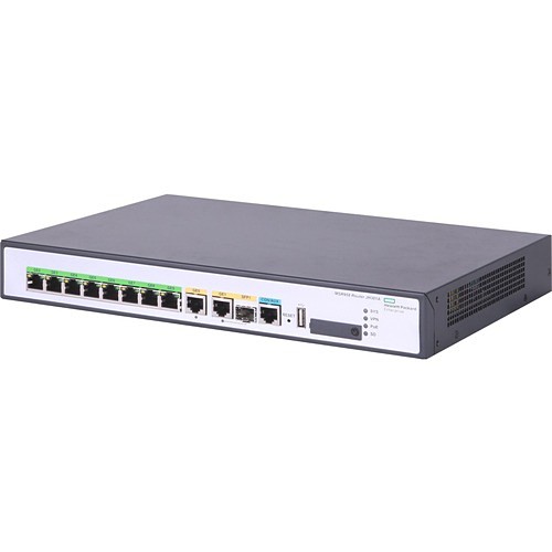 Hp JH301A#B2E Routers & Gateways Hpe Flexnetwork Msr958 1gbe And Combo 2gbe Wan 8gbe Lan Poe Router - 10 Ports - Poe Ports - Manageme Jh301ab2e 889296339281
