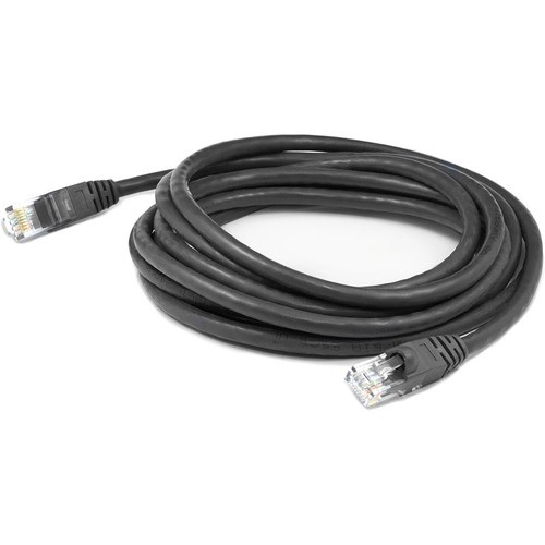 Addon ADD-25FCAT6S-BK Cables Addon 25ft Black Cat 6 Shielded Pvc Ethernet Cable Snagless Bubble Boot Rj-45 M/m - 25 Ft Category 6 Add25fcat6sbk 821456171171