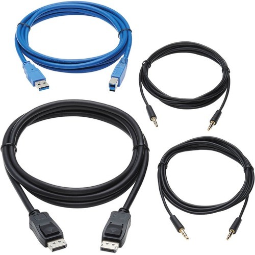 Eaton P785-DPKIT06 Miscellaneous Kits Eaton Tripp Lite Series Displayport Kvm Cable Kit For B005-dpua2-k And B005-dpua4 Kvm, 4k Dp, Usb 3. P785dpkit06 037332257024