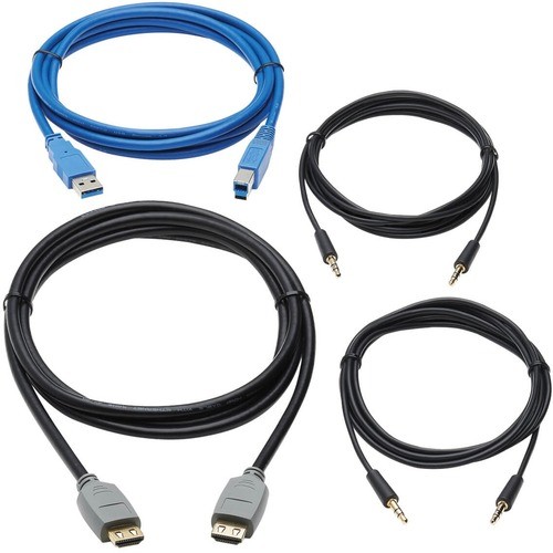 Eaton P785-HKIT10 Miscellaneous Kits Eaton Tripp Lite Series Hdmi Kvm Cable Kit For B005-hua2-k And B005-hua4 Kvm, 4k Hdmi, Usb 3.2 Gen 1 P785hkit10 037332257055