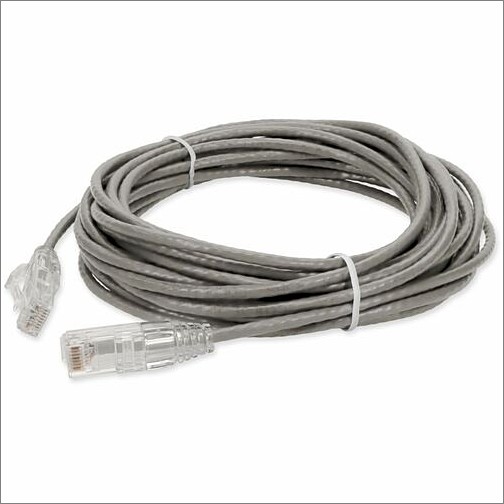 Addon ADD-14FSLCAT6-GY Cables Addon 14ft Gray Cat 6 Slim Pvc Ethernet Cable Snagless Clear-claw Rj-45 M/m - 14 Ft Category 6 Netwo Add14fslcat6gy 821456136965
