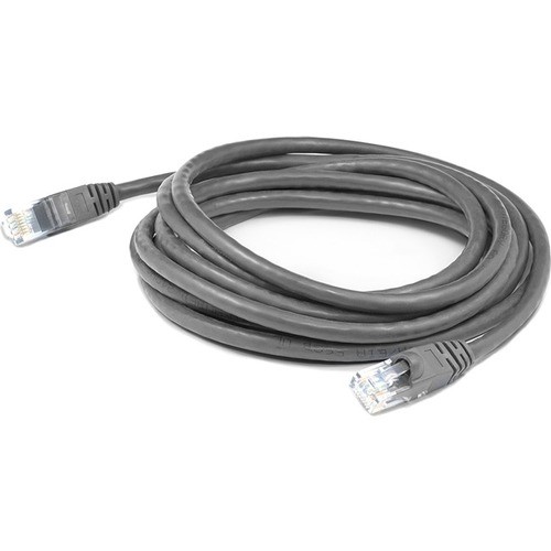 Addon ADD-30FCAT6S-GY Cables Addon 30ft Gray Cat 6 Shielded Pvc Ethernet Cable Snagless Bubble Boot Rj-45 M/m - 30 Ft Category 6  Add30fcat6sgy 821456172826