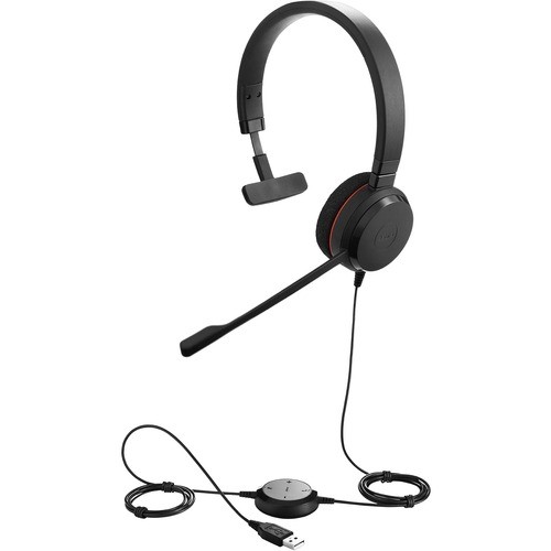Jabra 4993-823-189 Headsets/Earsets Jabra Evolve 20 Headset - Mono - Usb Type C - Wired - 32 Ohm - 150 Hz - 7 Khz - Over-the-head - Mona 4993823189 706487021049