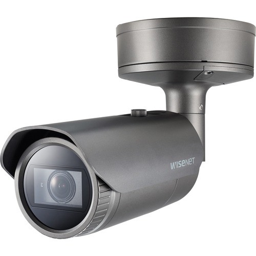 Wisenet XNO-9082R Surveillance/Network Cameras Wisenet Xno-9082r Outdoor 4k Network Camera - Bullet - 131.23 Ft Infrared Night Vision - H.265, H.26 Xno9082r 