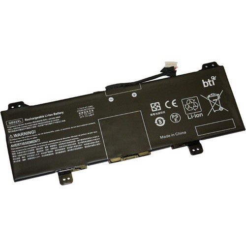 Battery Technology GB02XL-BTI Batteries Bti Gb02xl-bti 7.7v 47.3whr Li-ion Battery - Compatible Model Chromebook 14-db Chromebook X360 11 G2 Gb02xlbti 886734883054