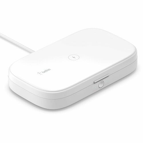 Belkin WIZ011TTWH Chargers Wiz011ttwh - Boostcharge - Uv Sanitizer + Wireless Charger - Eliminate Up To 99. 745883815609