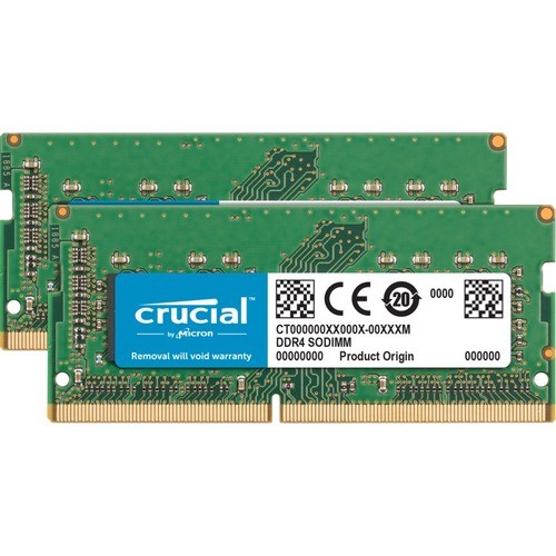 CT2K32G4S266M | Micron® Crucial 64gb (2 X 32gb) Ddr4 Sdram Memory Kit - For  Mac - 64 Gb (2 X 32 Gb) - Ddr4-2666/pc4-21300 Dd