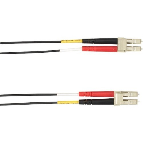 Black Box FOCMP10-002M-LCLC-BK Cables Black Box Om3 50/125 Multimode Fiber Patch Cable Ofnp Plenum Lc-lc Bk 2m - 6.50 Ft Fiber Optic Netwo Focmp10002mlclcbk 822088156024