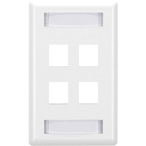 Black Box WPT476 Faceplates & Mounting Boxes Rear-loading Capability Provides Extra Security At The Workstation. Just Snap In (wpt476) 700736518694