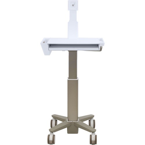 Ergotron C50-3500-0 Carts & Dollies Ergotron Carefit Slim 2.0 Lcd Medical Cart - 20 Lb Capacity - 3 Casters - 4" Caster Size - Aluminum  C5035000 698833082203