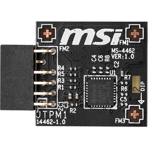 Msi TPM2SPI Trusted Platform Modules Infineon 9670 Tpm 2.0(fw 7.85) Module (tpm2spi) 824142231524