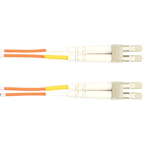 Black Box EFN110-002M-LCLC Cables Om1 62.5/125 Multimode Fiber Optic Patch Cable - Ofnr Pvc, Lc To Lc, Orange, 2-m (efn110-002m-lclc) Efn110002mlclc 641676293978