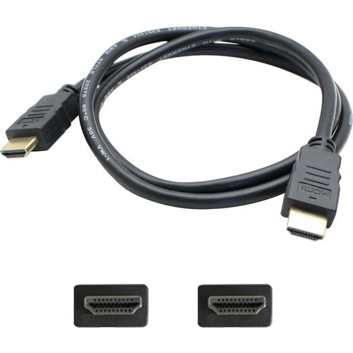 Addon HDMIHSMM12 Cables Addon Hdmi Audio/video Cable - 12 Ft Hdmi A/v Cable For Monitor, Audio/video Device, Playstation 4,  195285015594