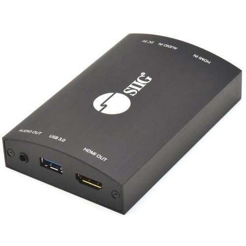 Siig CE-H26H11-S1 Video Capturing Cards Usb 3.0 Hdmi Video Capture Dev (ce-h26h11-s1) Ceh26h11s1 662774044217
