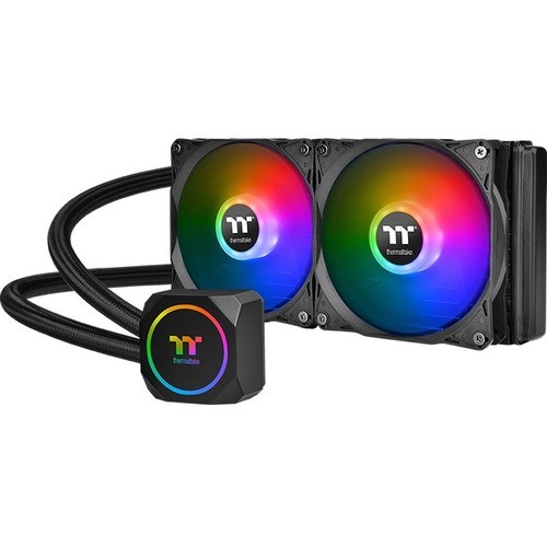 Thermaltake CL-W286-PL12SW-A Processor/Case Fans Thermaltake Th240 Cooling Fan/radiator/water Block - 1 Pack - 4.72" Maximum Fan Diameter - 2 X Fan(s Clw286pl12swa 841163074497