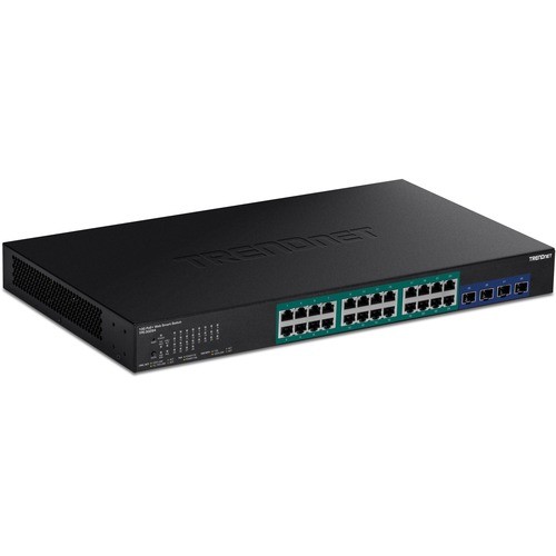 Trendnet TPE-30284 Switches & Bridges Trendnet 28-port Gigabit Web Smart Poe+ Switch With 24 Gigabit Poe+ Ports; Tpe-30284; 4 X 10g Sfp+ S Tpe30284 710931161878