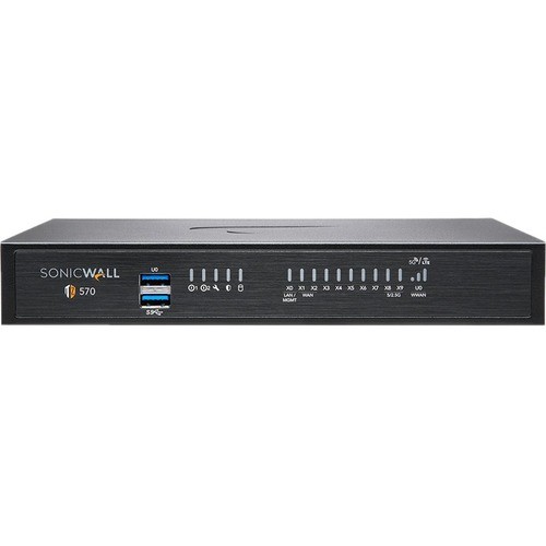 Sonicwall 02-SSC-5683 Network Security & Firewalls Sonicwall Tz570p Network Security/firewall Appliance - 10 Port - 10/100/1000base-t - 5 Gigabit Ether 02ssc5683 758479256830