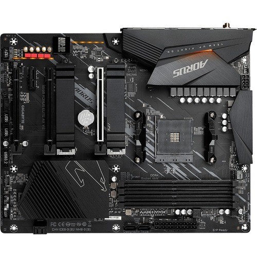 Gigabyte B550 AORUS ELITE AX Motherboards Gigabyte Ultra Durable B550 Aorus Elite Ax Desktop Motherboard - Amd B550 Chipset - Socket Am4 - Atx B550aoruseliteax 889523023969