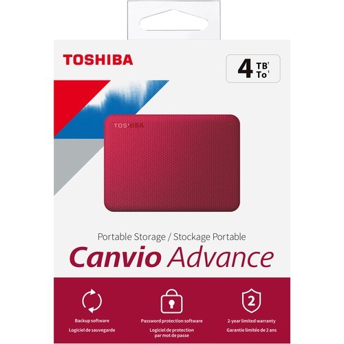 Toshiba HDTCA40XR3CA Hard Drives Canvio Advance Portable Hard Drive 723844000752