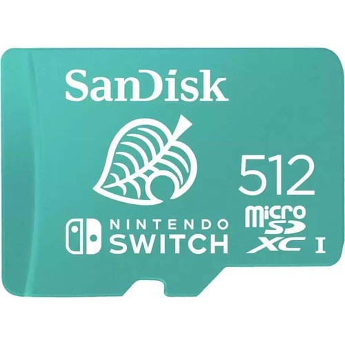 Sandisk SDSQXAO-512G-ANCZN Memory Cards Nintendo Microsd 512gb (sdsqxao-512g-anczn) Sdsqxao512ganczn 619659184643