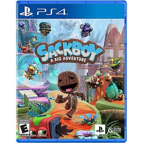 Sony 3005343 Softwares Sony Sackboy: A Big Adventure - Action/adventure Game - E (everyone) Rating - Polish - Playstation 4 711719538448
