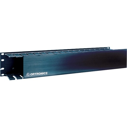 C2g 808044549 Cable Management Ortronics Or-808044549 Closed Cover Finger Duct Cable Management Panel - Cable Management Panel - Bl 662875166450